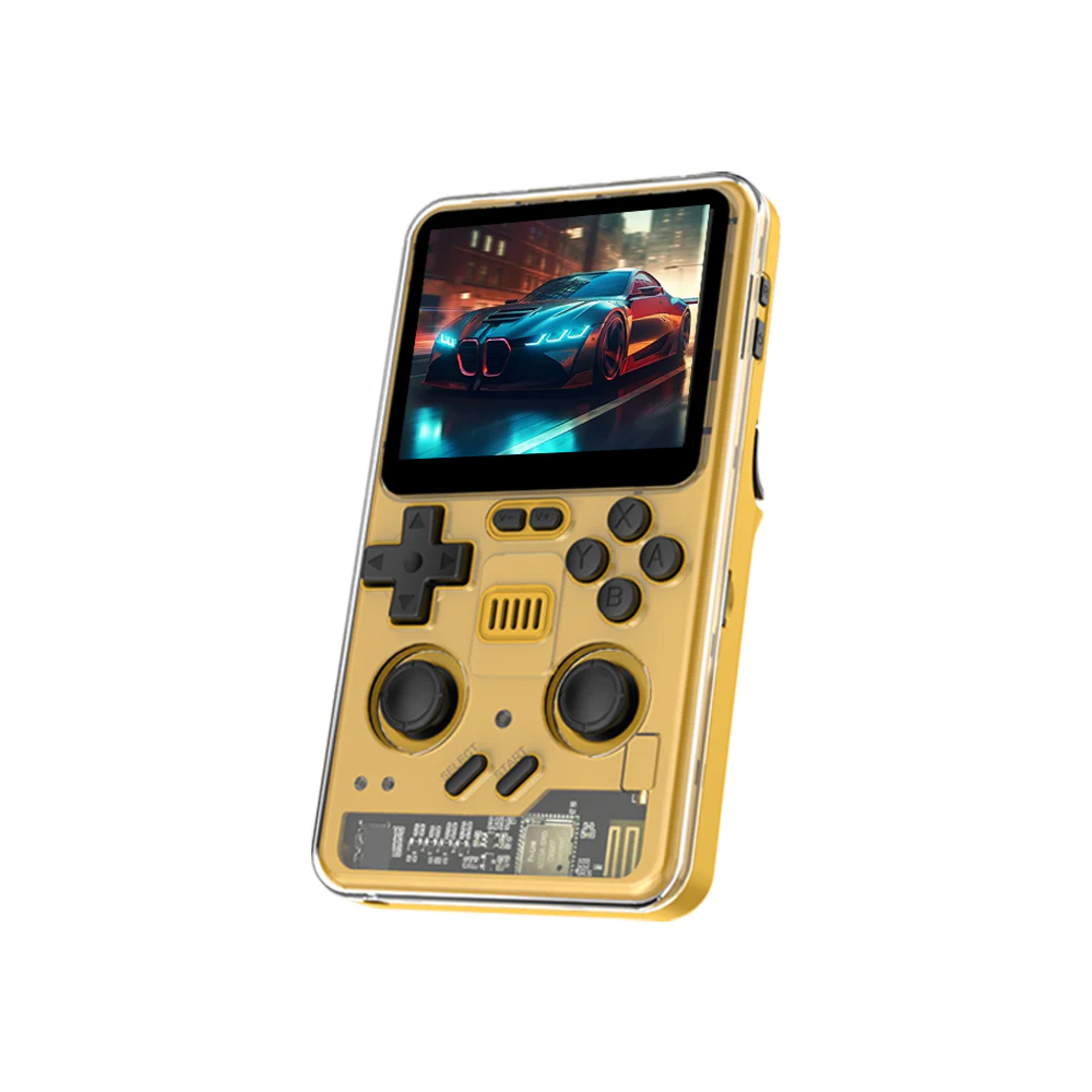 Портативная игровая приставка POWKIDDY RGB20 PRO (Yellow)